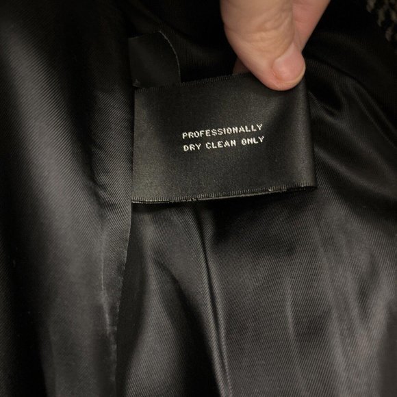 Women’s Ellen Tracy. Wool Herringbone White & Black. Size 6. Work Casual Great - Picture 9 of 10